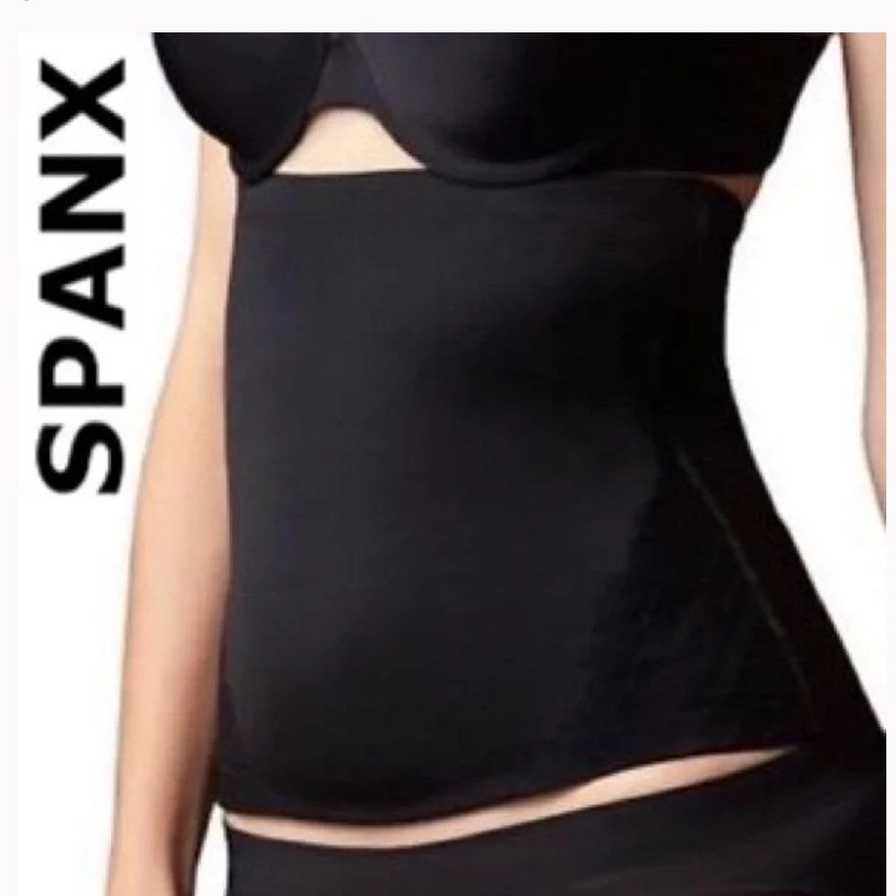 SPANX Black Waist Cincher Size XL